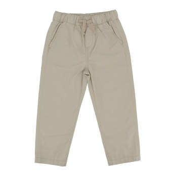 Pantalone in gabardina da bambino, beige