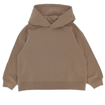 Felpa con cappuccio da bambino, terra