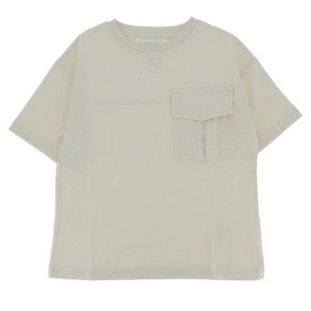T-shirt in jersey da bambino, bianco