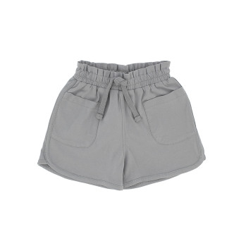 Shorts in jersey da bambino, grigio