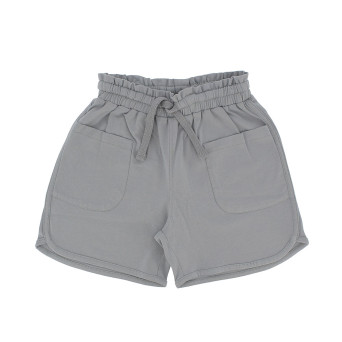 Shorts in jersey da bambino, grigio