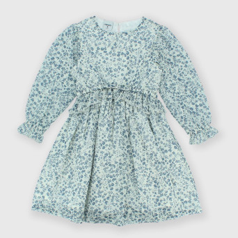 Vestito in chiffon da bambina, bianco