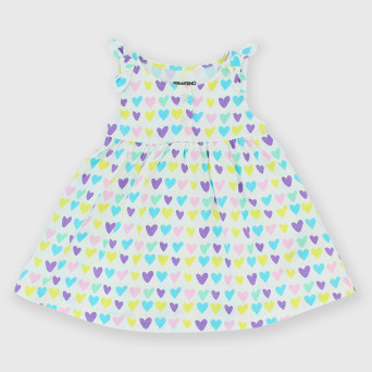 Copricostume in Jersey da neonata, bianco