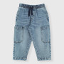 Pantalone in jeans da bambino, blu