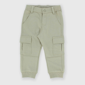 Pantalon en molleton garcon, brun