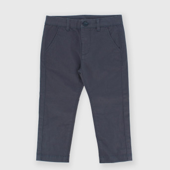 Pantalon en gabardine garcon, bleu