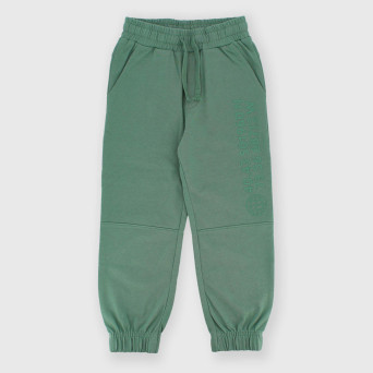 Pantalone in Jersey pesante da bambino, verde