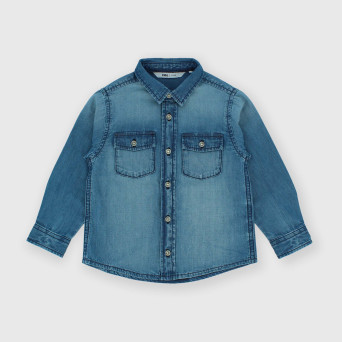 Jeanshemd für Jungen, blau