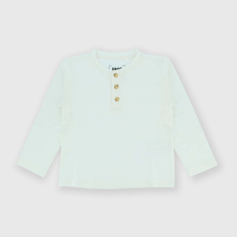 Langarm Seraph T-shirt aus Jersey für Jungen, weiss