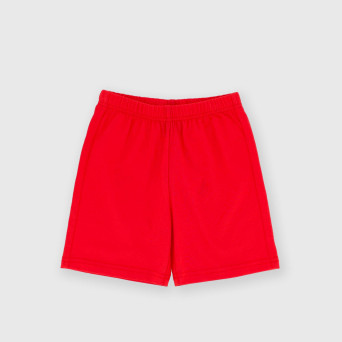 Bermuda in Jersey da bambino, rosso