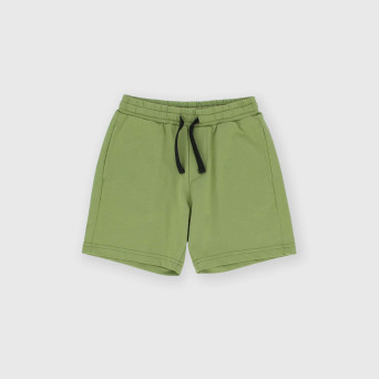 Bermuda in Jersey da bambino, verde