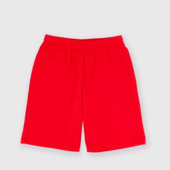 Bermuda in Jersey da bambino, rosso