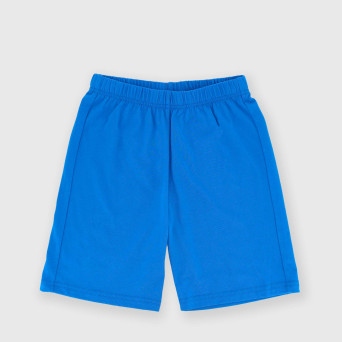 Bermuda in Jersey da bambino, blu