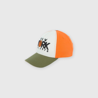 Cappello baseball da bambino, bianco
