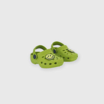 Pantoufles pour garçon vert