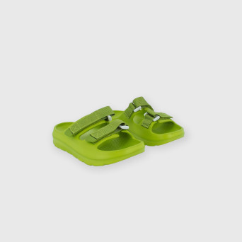 Pantoufles pour garçon vert