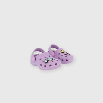 Slippers for girl purple