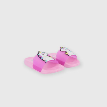 Pantoufles pour fillette rose