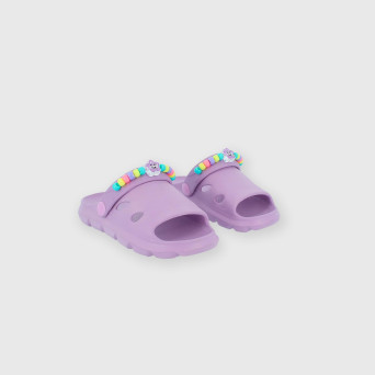 Slippers for girl purple