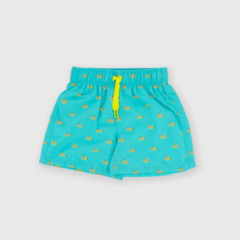 Pantaloncino mare da bambino, blu