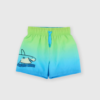 Pantaloncino mare da bambino, blu
