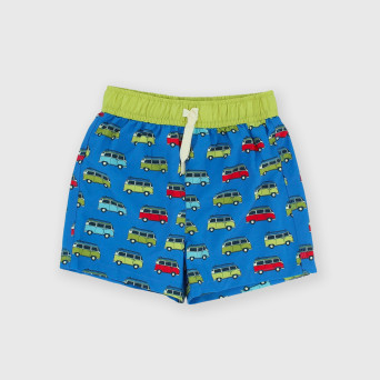 Pantaloncino mare da bambino, blu