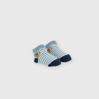 Chaussettes courtes nouveau-né, blanc