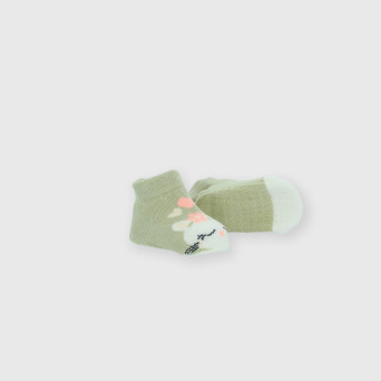Calzini antiscivolo da neonata, verde