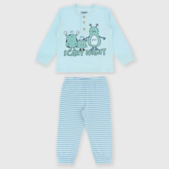 Pigiama in Jersey da bambino, blu