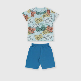 Pigiama in Jersey da bambino, blu