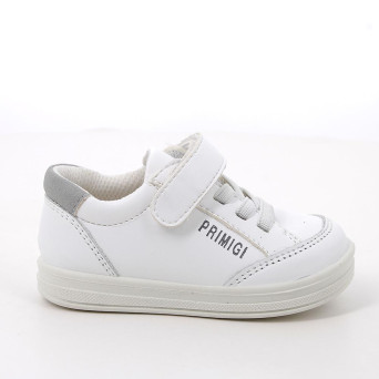 Sneaker pour garçon blanc avec velcro