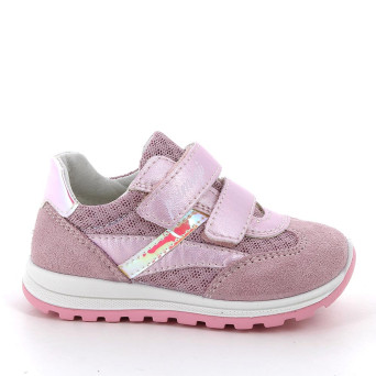 MÄDCHEN SNEAKER ROSA MIT VELCRO