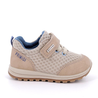 JUNGE GORE-TEX SNEAKER BEIGE MIT VELCRO