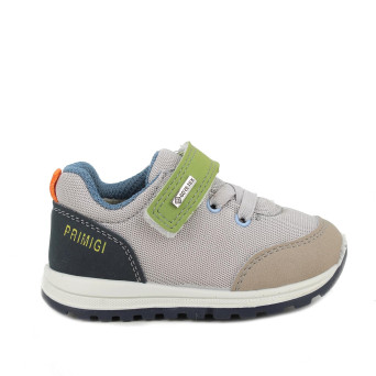 JUNGE GORE-TEX SNEAKER GRAU UND BLAU MIT VELCRO