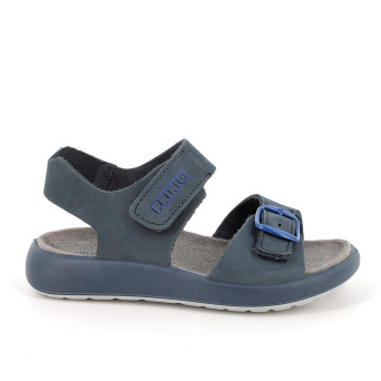 Sandali da bambino blu con strap