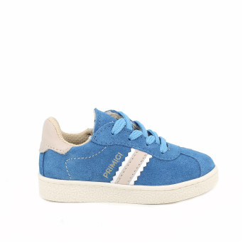 JUNGE SNEAKER BLAU UND HIMMELBLAU MIT ZIP