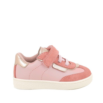 MÄDCHEN SNEAKER GRUEN MIT VELCRO