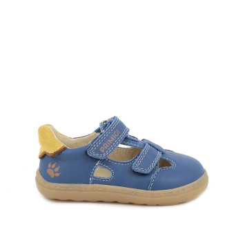 Sandali da bambino blu con strap