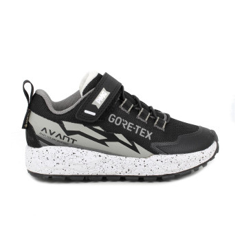 Кроссовки с мембраной gore-tex для мальчиков,черный/серый