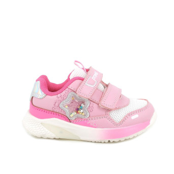MÄDCHEN SNEAKER ROSA UND PINK MIT VELCRO