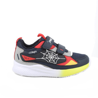 Sneakers for boys blue with velcro