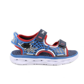 Sandale pour garçon bleu avec velcro